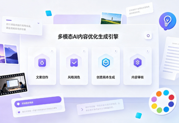 南华县AI智能内容优化创新 多模态生成技术丰富数字内容创作生态